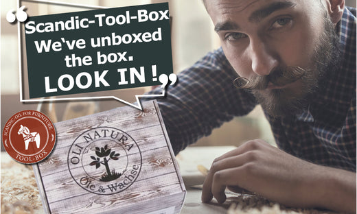 We've unboxed the box. Look in. NEU: Scandic-Tool-Box