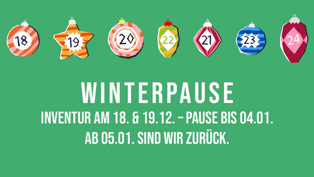 Jahresendspurt & Versandpause – jetzt Bestellung planen!