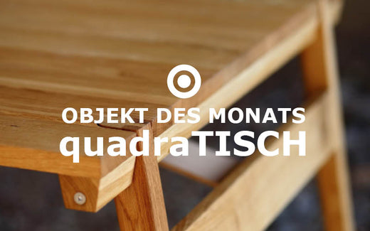 quadraTISCH -mit OLI NATURA HS Profiöl naturgeölt