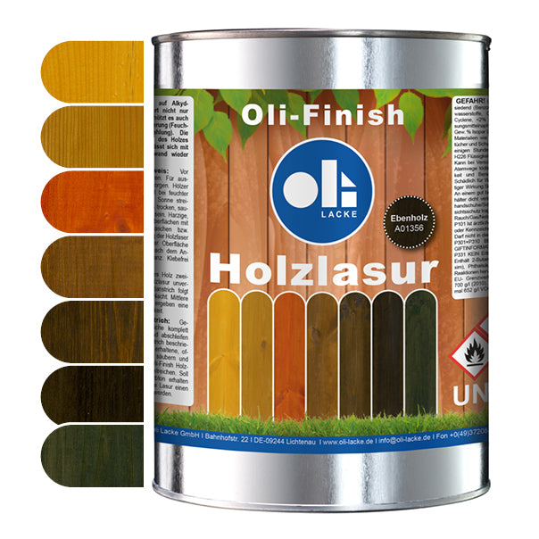 OLI-FINISH Holzlasur - Dünnschichtlasur