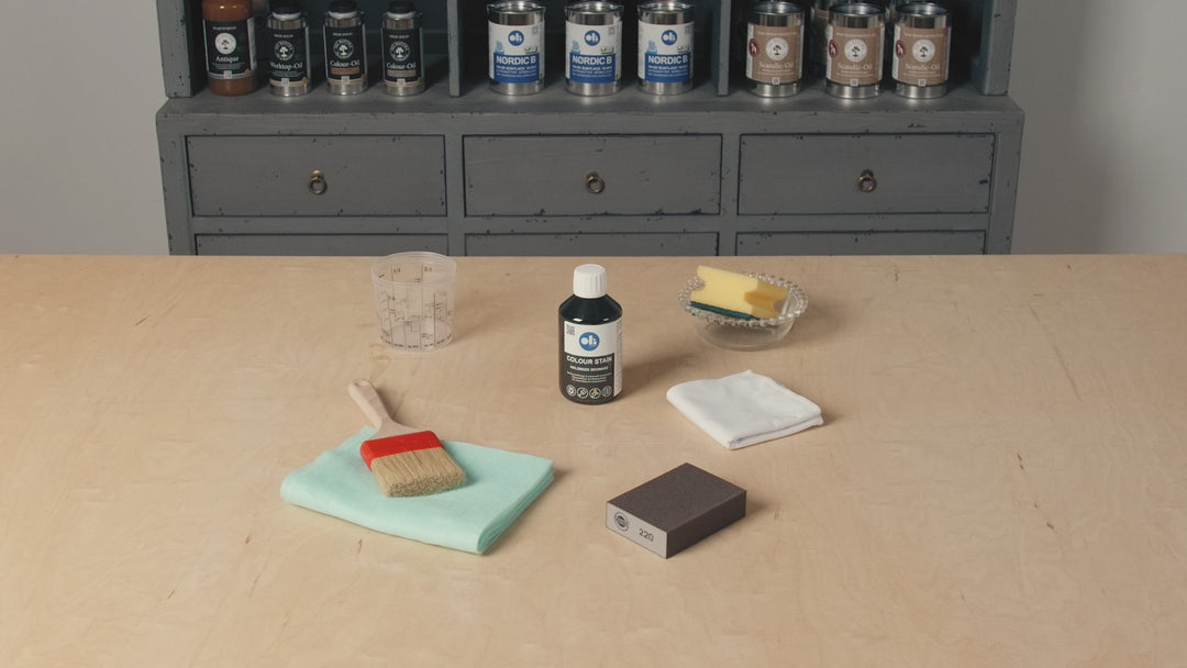 Oli Natura - Oli Lacke Holzbeize farbig, Colour Stain, Wasserbeize