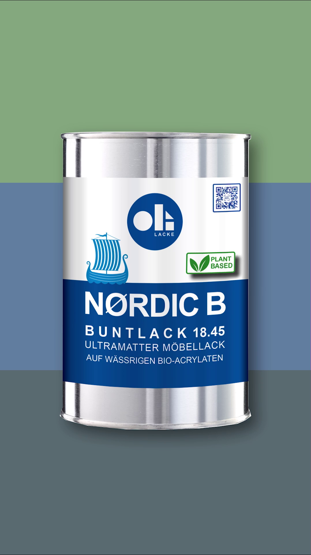 Oli Aqua Nordic - ultramatter Buntlack