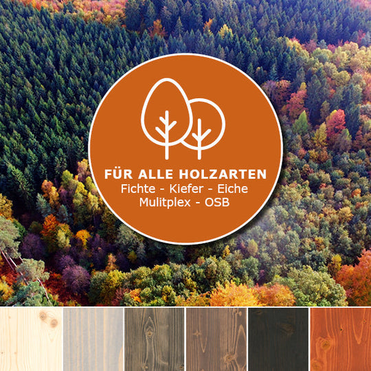 Oli-Natura Hartwachsöl Colour - Farböl für alle Holzarten